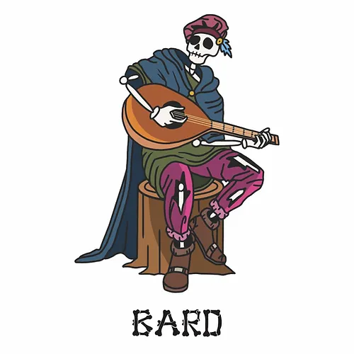 Skele-Pin Adventurer Bard